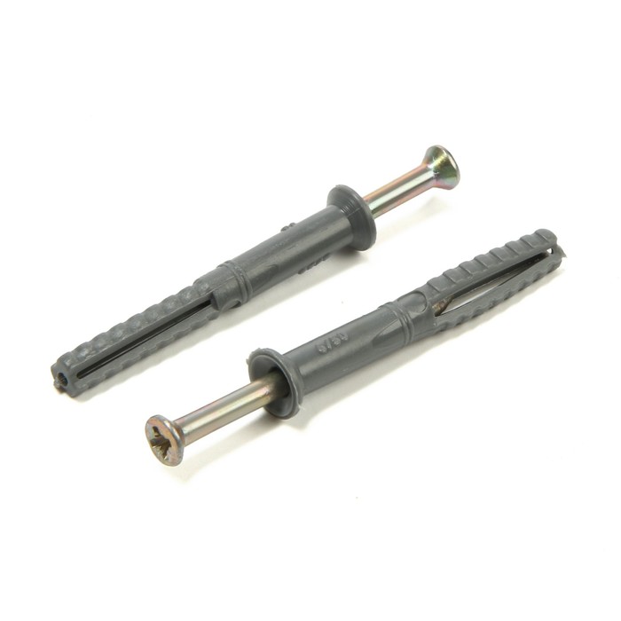 Дюбель-гвоздь "РАЙС-ТОКС", потайная головка, RGD 6х50 мм, нейлон