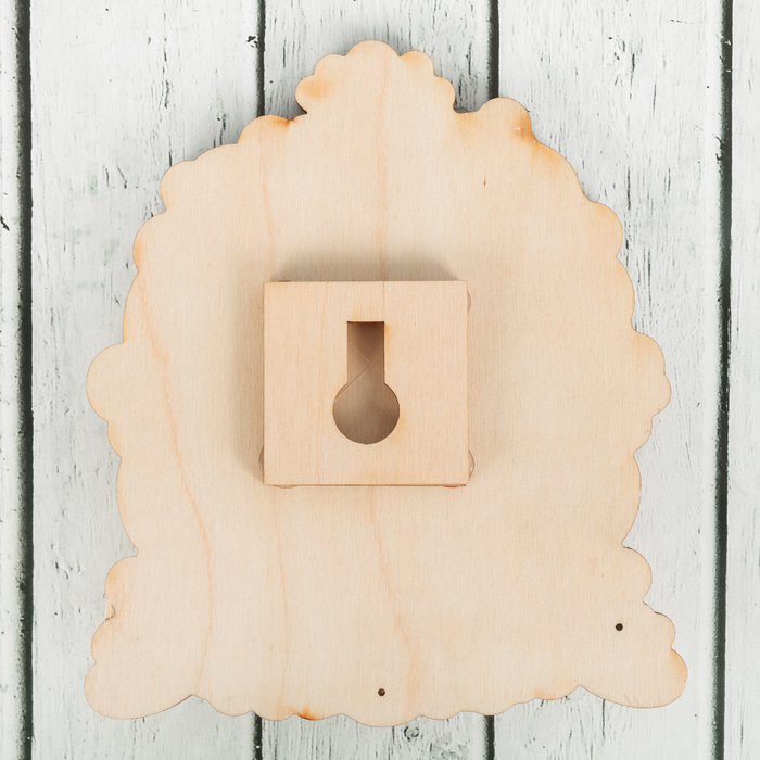 Ключница деревянная с подковой "Счастье в дом"