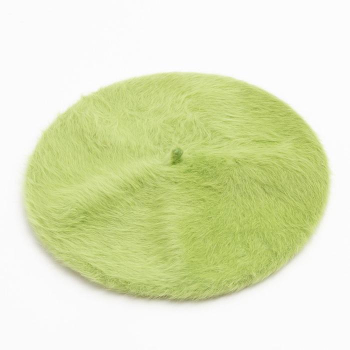 Берет шерстяной женский "Лайла", размер 54-56, цвет мятный