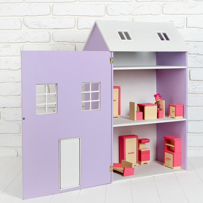 Дом 2-этажный, с мансардой, с отделкой