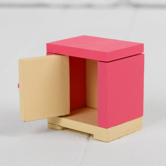 Кукольная мебель "Тумбочка", деревянная