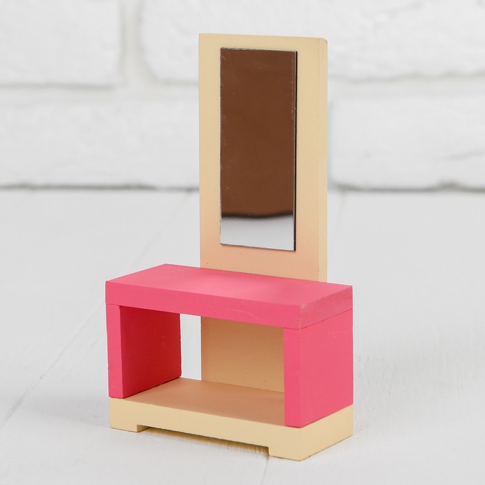 Кукольная мебель "Зеркало-трюмо"