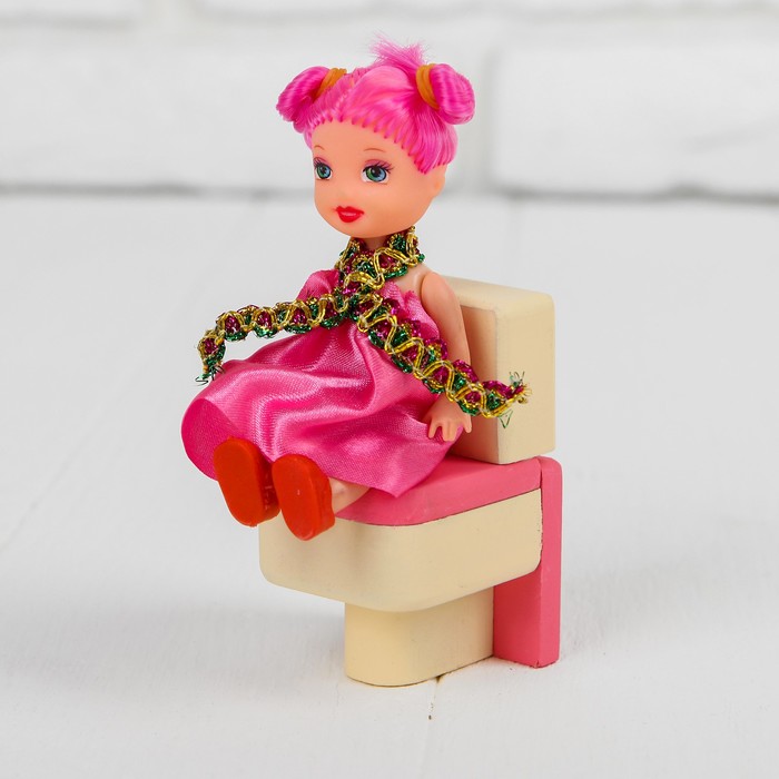 Кукольная мебель "Унитаз"