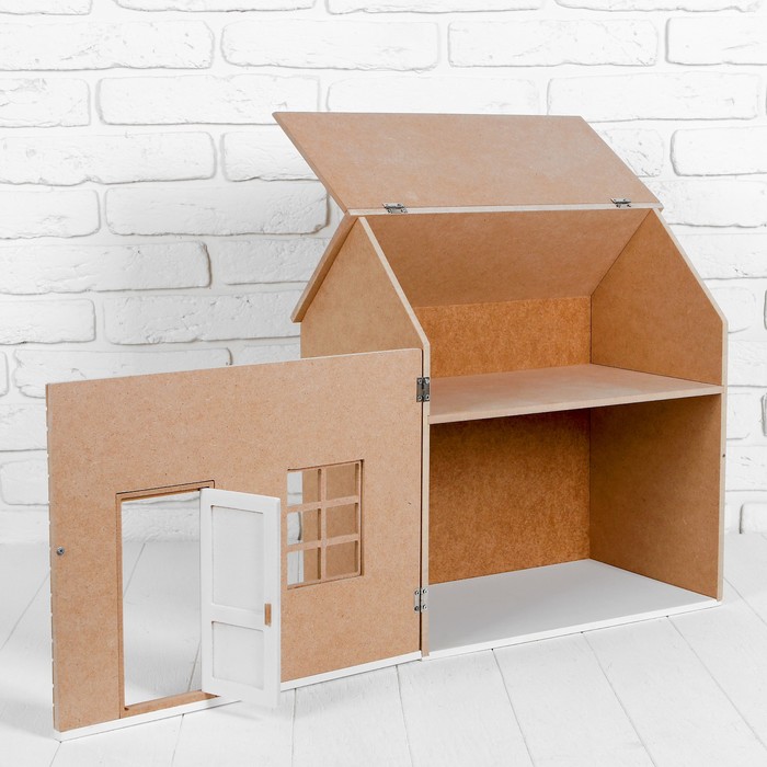 Дом 1-этажный, с мансардой