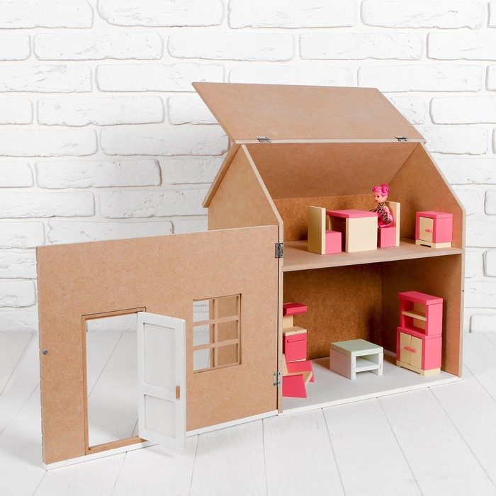 Дом 1-этажный, с мансардой