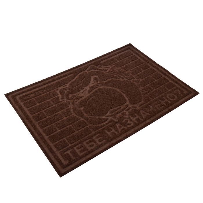 Коврик придверный  "Тебе назначено?"