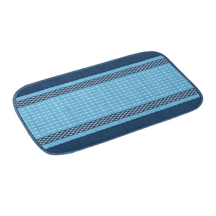 Коврик "Madrid"  синий, на латексной основе