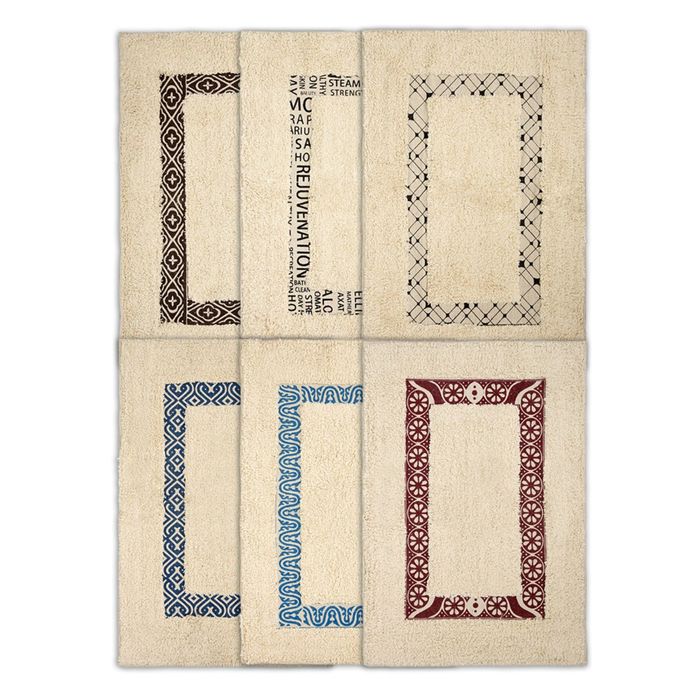 Коврик хлопковый "Орнамент", цвет МИКС