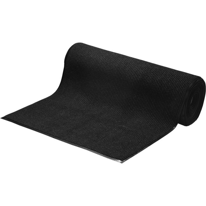 Коврик влаговпитывающий, ребристый чёрный