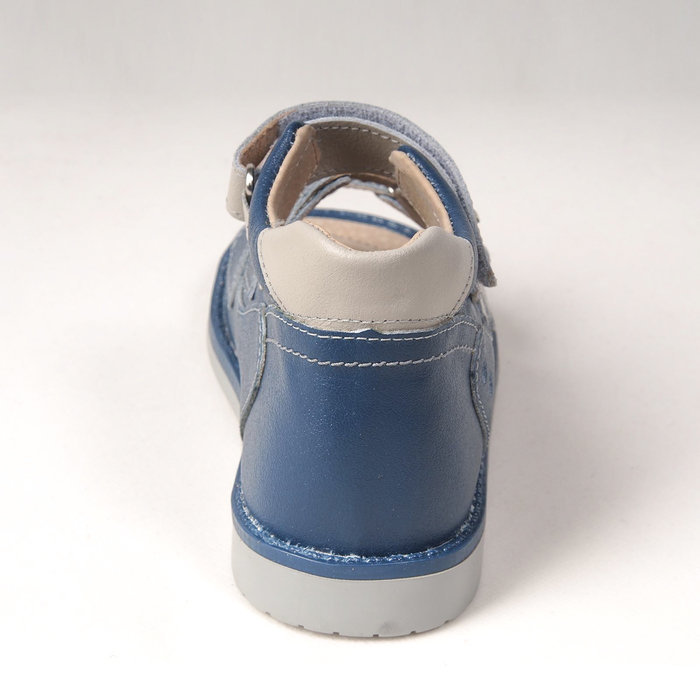 Туфли открытые детские арт. BT 90А-210D.22ВТ (син/сер) (р. 19)