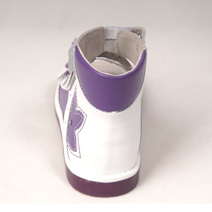 Туфли открытые детские арт. BT 90А-211A.21ВТ (белый/сирен.) (р. 19)