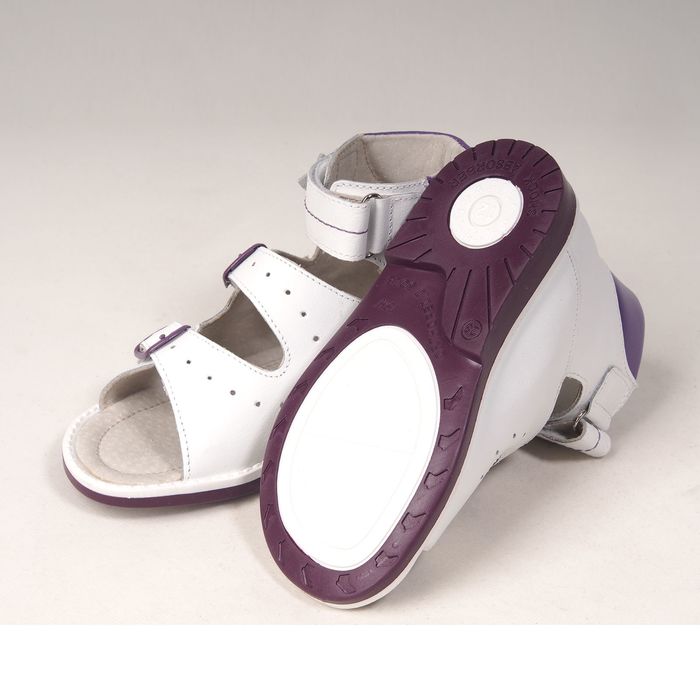 Туфли открытые детские арт. BT 90А-211A.21ВТ (белый/сирен.) (р. 20)