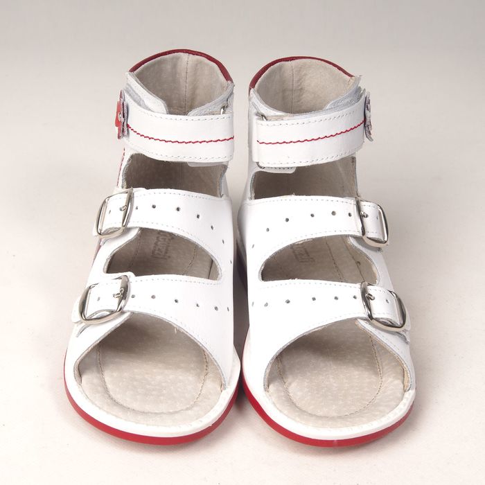 Туфли открытые детские арт. BT 90А-211G.21ВТ (бел/бордо) (р. 20)