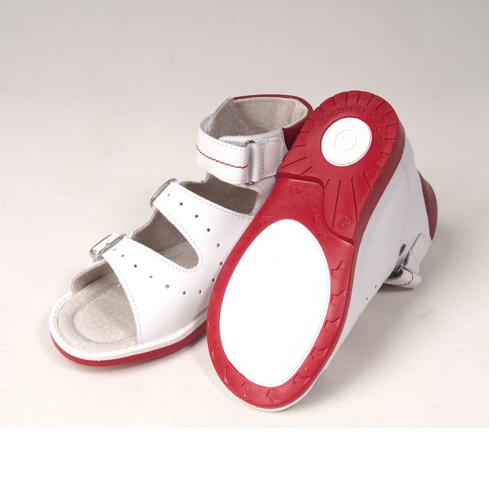 Туфли открытые детские арт. BT 90А-211G.21ВТ (бел/бордо) (р. 22)