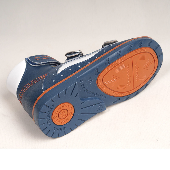 Туфли открытые детские арт. BT 90А-211H.22ВТ (т.син/бел) (р. 20)