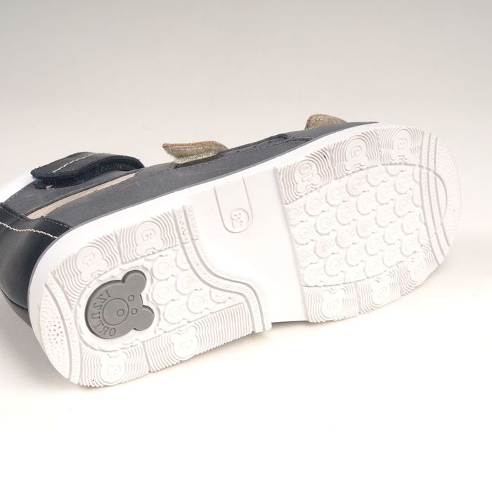 Сандалии детские ортопедические арт. ОРТ-92C-203F.22HC (бежевый/серый/черный) (р. 28)