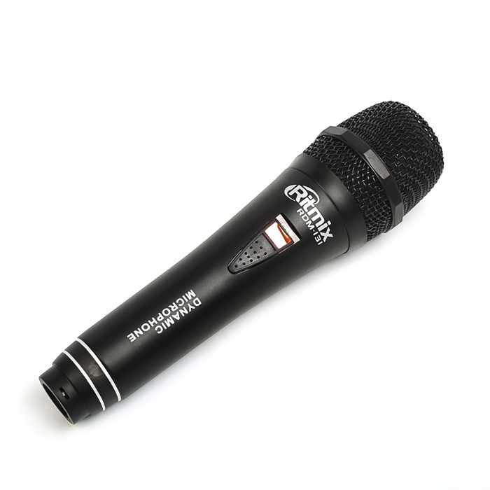 Микрофон RITMIX RDM-131 black, 80-15000 Гц, штекер 6.3 мм