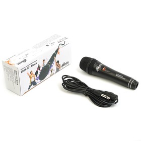 

Микрофон Ritmix RDM-131 black, 80-15000 Гц, штекер 6.3 мм