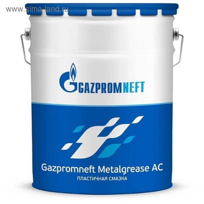 фото Бентонитовая смазка gazpromneft metalgrease ac, 18 кг