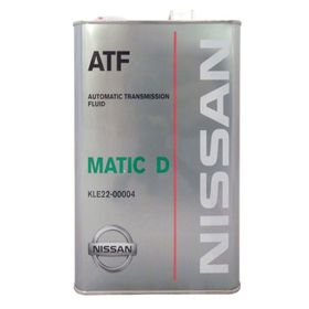 

Трансмиссионное масло Nissan MATIC FLUID D, 4 л