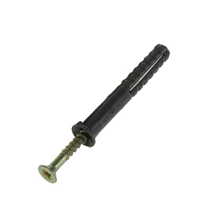 Дюбель-гвоздь "РАЙС-ТОКС", потайная головка, RGD 8х60 мм, нейлон