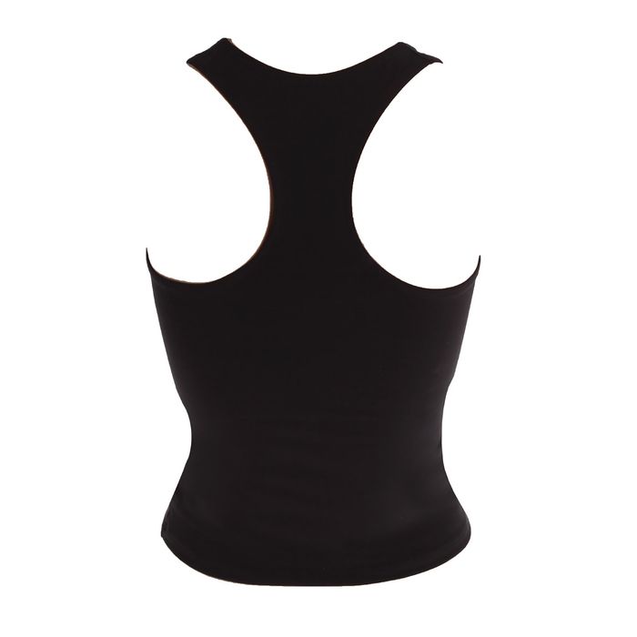 Майка-борцовка гимнастическая, размер 46, цвет чёрный