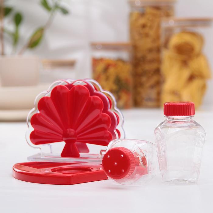 Набор для специй "Жар-птица", цвет красный