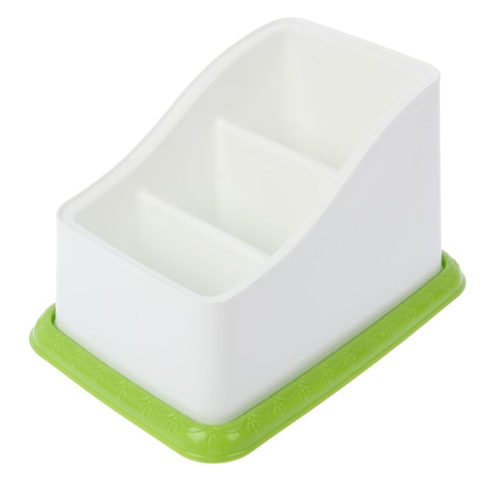 Подставка под столовые приборы "Каскад", цвет белый