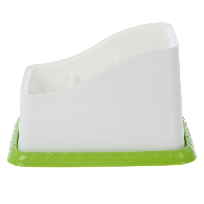 Подставка под столовые приборы "Каскад", цвет белый