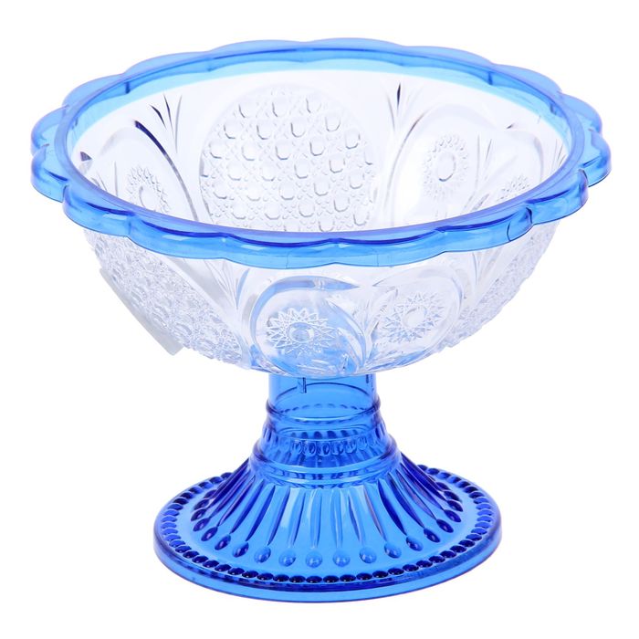 Креманка 350 мл "Хрусталь", цвет синий