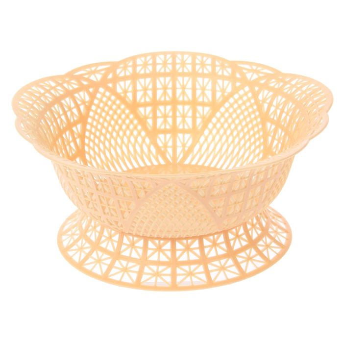 Ваза для хлеба и фруктов "Кантри", цвет бежевый