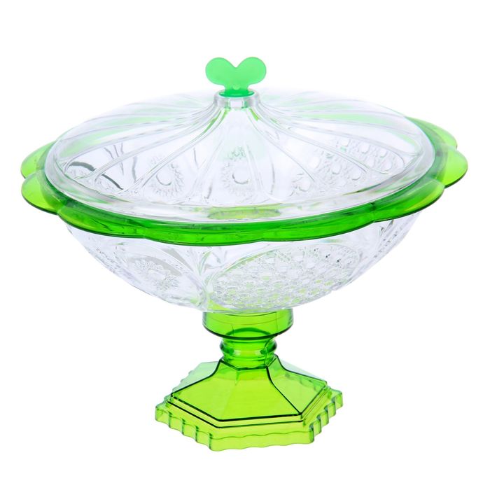 Ваза с крышкой "Хрусталь"