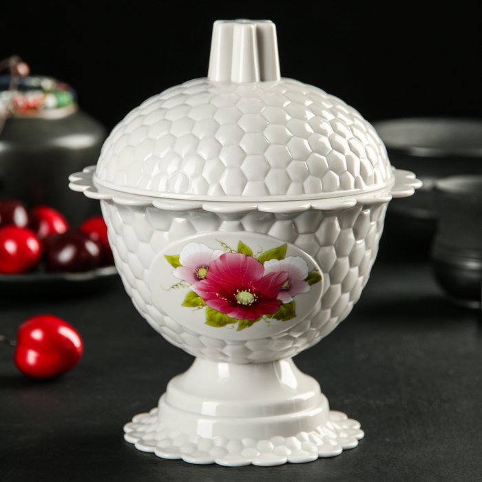 Вазочка для варенья 300 мл "Мозаика. Маки"