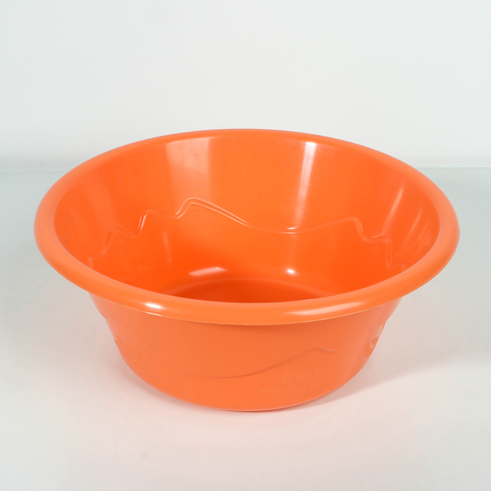 Таз 4 л особо прочный, цвет МИКС