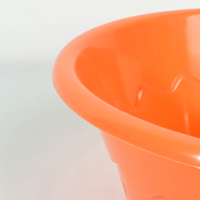 Таз 4 л особо прочный, цвет МИКС