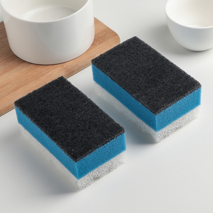 Губка для сантехники Grifon 2шт, 48/1