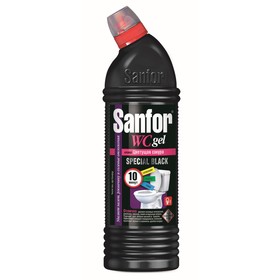 Cанитарно-гигиеническое cредство Sanfor WС гель, speсial black, 750 гр
