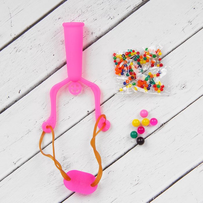 Растущие животные "Рогатка - стреляем гидрогелем"