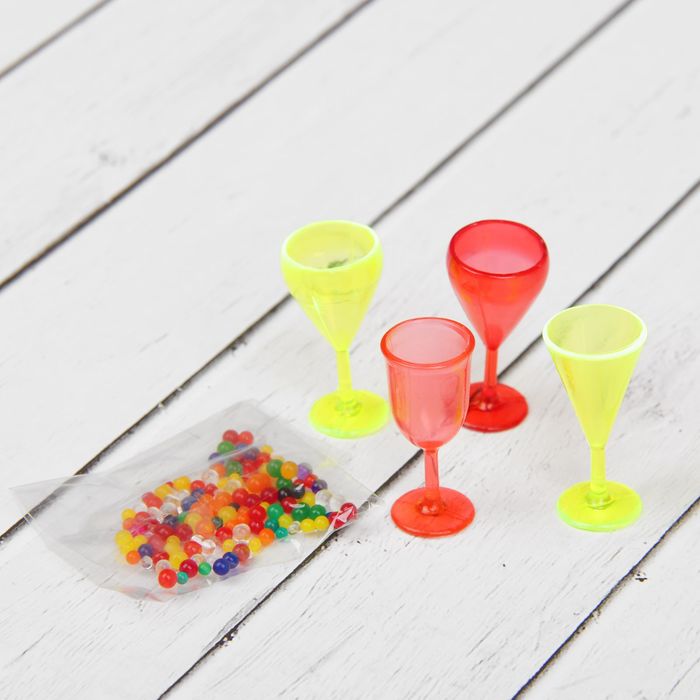 Растущие животные "Праздничный ужин", с гидрогелем