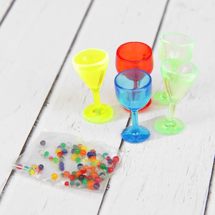 Растущие животные "Набор бокалов", с гидрогелем