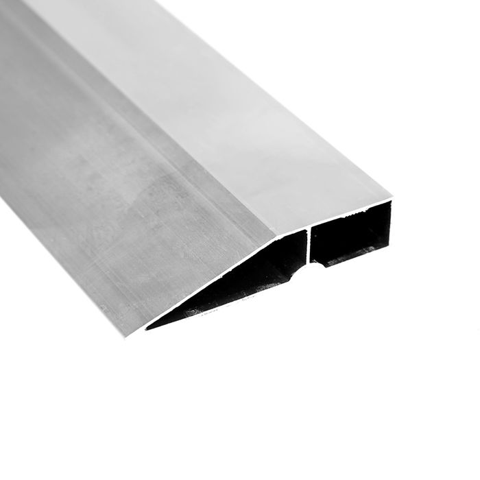 Правило трапециевидное Toolberg, 1 м, алюминий, 1 ребро жесткости