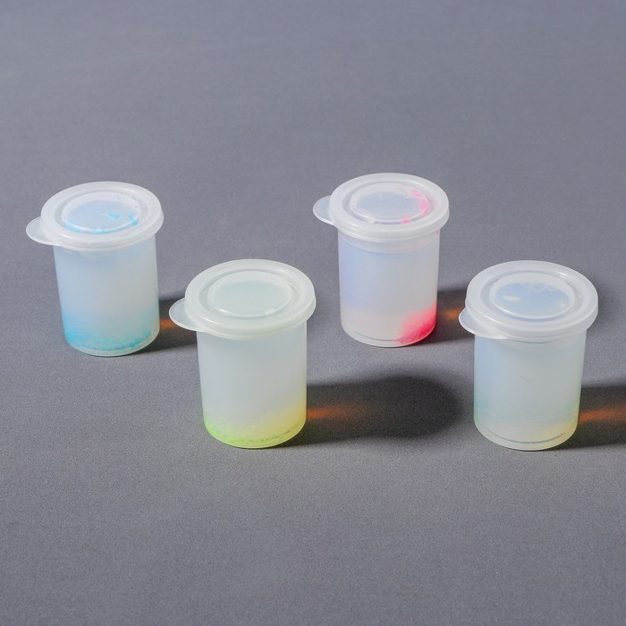 Лизун "Слизь" твёрдый, световой, цвета МИКС