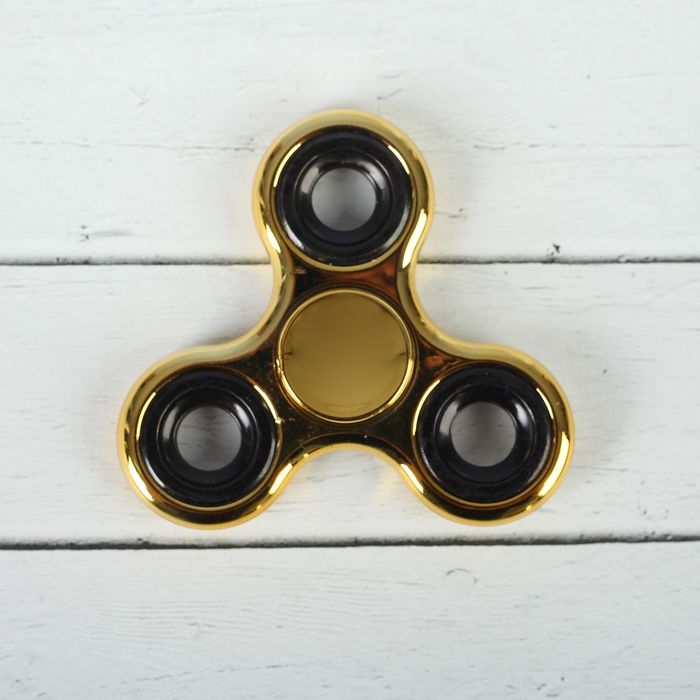 Спиннер "Блеск", цвет золото