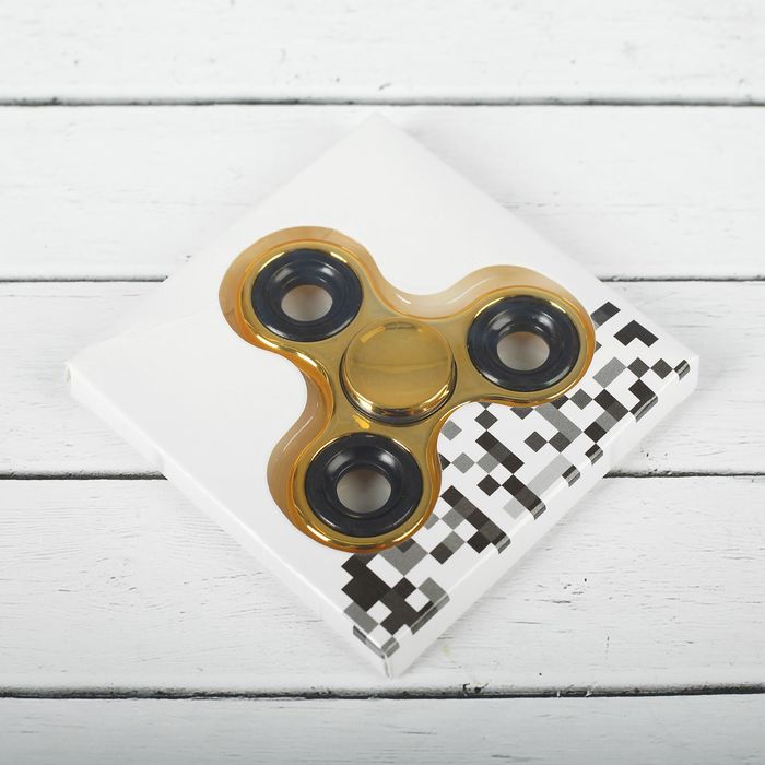 Спиннер "Блеск", цвет золото