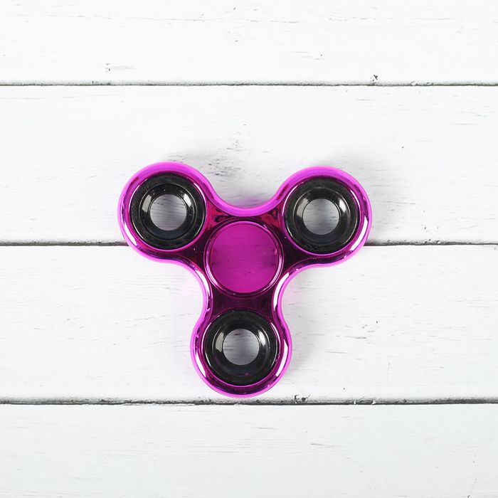 Спиннер "Блеск", цвет фуксия