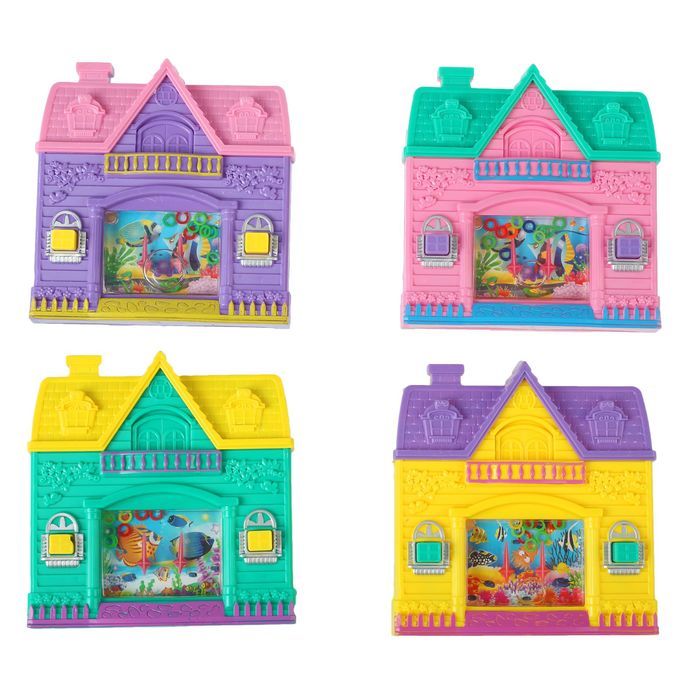 Водная игра "Домик", цвета МИКС