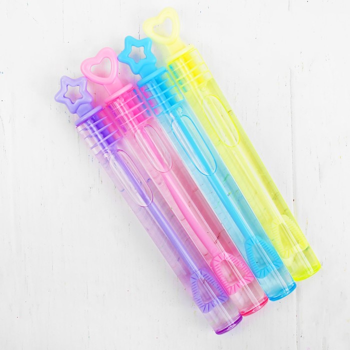 Мыльные нелопающиеся пузыри "Звезды", Микс