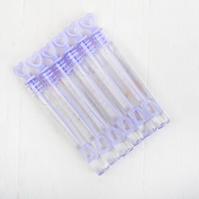 Мыльные нелопающиеся пузыри "Сердечки"