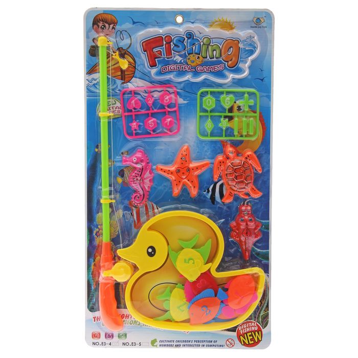 Рыбалка магнитная "Учимся считать"