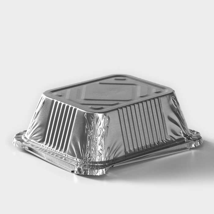 Набор форм для выпечки из фольги 490 мл, 3 шт